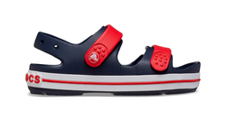 CROCBAND CRUISER SANDALT KID BLEU MARINE ROUGE UNIVERSITAIRE 209424-4OT